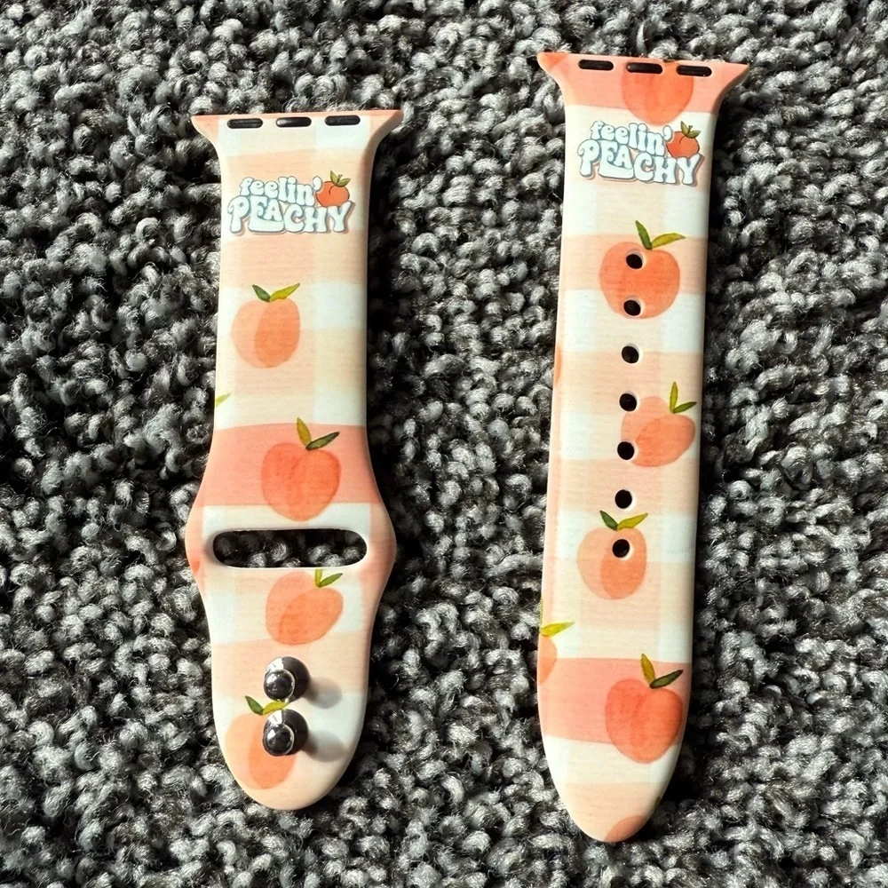 NEW peach watch band for apple watch